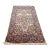 Vintage Persian Kerman Lavar Area Rug, Handwoven All-Over Floral Pattern, Ivory & Blue, 4’ X 7’ For Sale