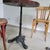 Metal Parisian Bistro Table in Black Cast Iron, 1890s For Sale - Image 7 of 10