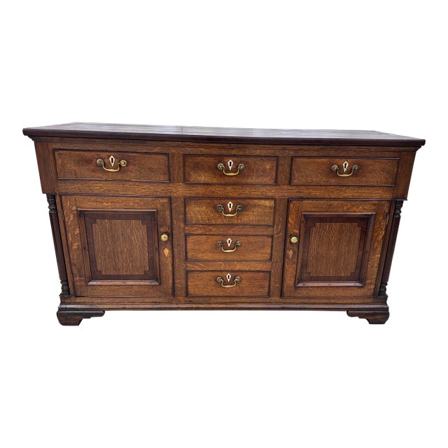 Early 19th Century English Dresser Base For Sale