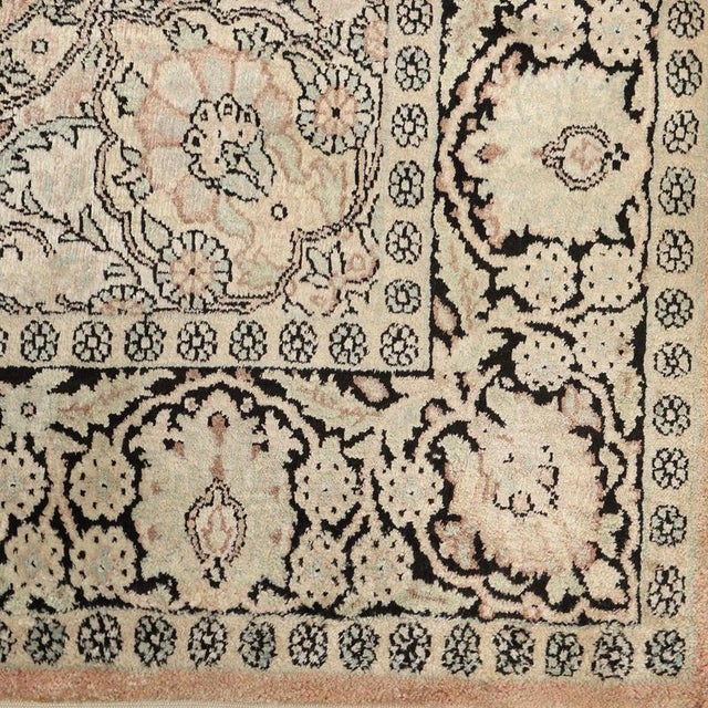 Vintage Srinagar Rug, India For Sale - Image 6 of 9