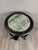 Early 20th Century Round Table with Green Marble Inlays For Sale - Image 5 of 7