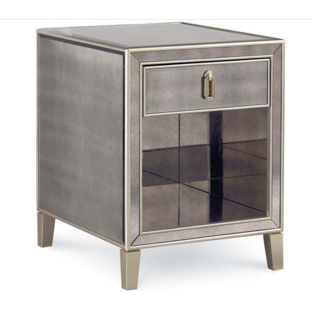 Drexel Heritage Flattery Mirror End Table Chairish