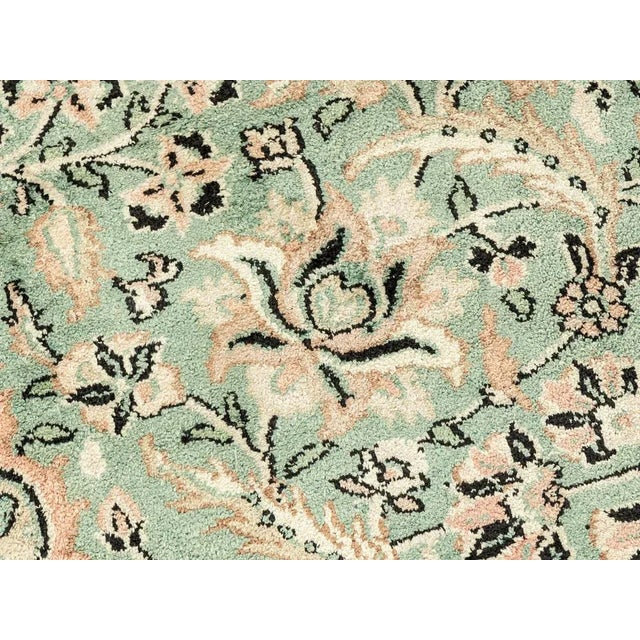 Vintage Silk Rug, 1960s For Sale - Image 8 of 13