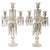 Silver Napoleon III Cut Crystal Candelabras, 1800s, Set of 2 For Sale - Image 8 of 8