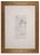 Sergio Barletta, Nude of Woman, China Ink, 1970s For Sale