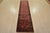 Farmhouse Fine Sarouk Runner 2’8” X 9’7” Pink Wool Traditional Hand-Knotted Oriental Rug For Sale - Image 3 of 12