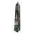 1980s Postmodern Silver-Tone Ceramic Obelisk For Sale