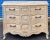 French Louis XVI Style Cerused Painted Commode / Chest With Carved Shell Motif For Sale - Image 9 of 10