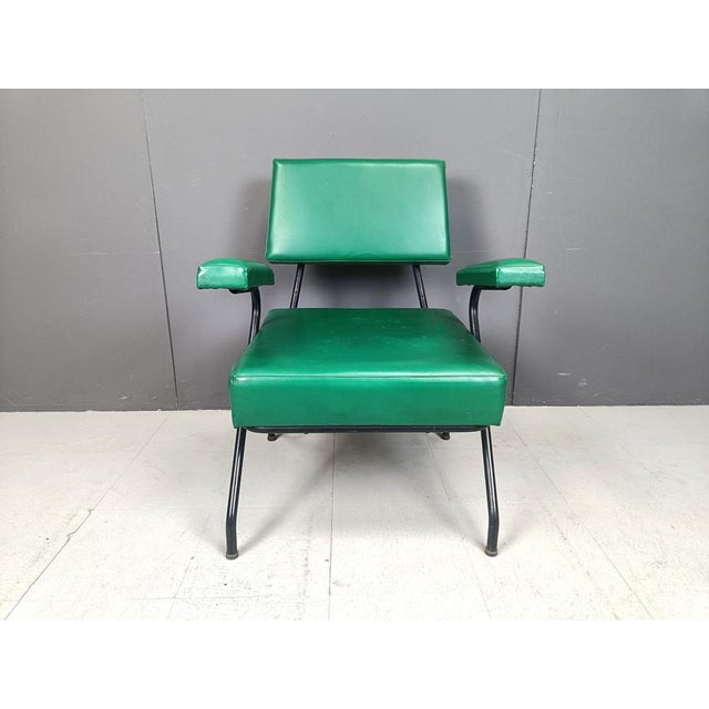 Mid-Century Italian Armchair, 1950s For Sale - Image 3 of 12