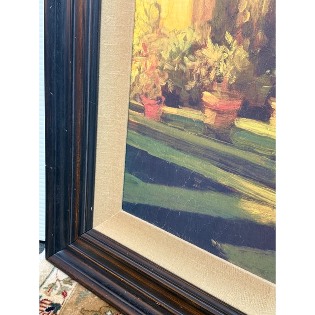 Philip Craig Verona Garden in Tuscany Giclee, Signed For Sale - Image 12 of 12