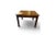 Wooden Table with Central Drawer and Brass Handle, Italy, 1950s For Sale - Image 10 of 10