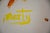 Paint Abstract Yellow Painting Signed “Marty For Sale - Image 7 of 9