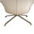 B&b Italia Radar Lounge Chair by James Irvine White Leather Swivel Lounger Italy For Sale - Image 11 of 17