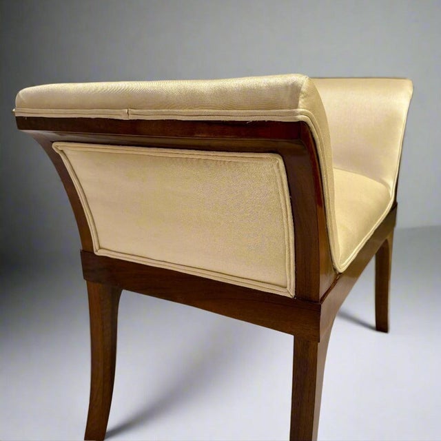 19th Century Fine Neoclassical Bench For Sale - Image 4 of 7