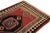 1950s Vintage Kurdish Kilim Rug in Red With Black and Blue Tribal Medallion Patterns For Sale - Image 5 of 8