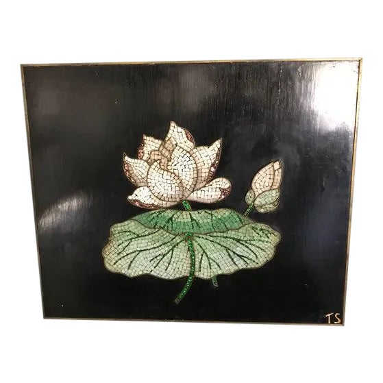 1960s Vintage Italian Mosaic Sculptural Wall Piece For Sale