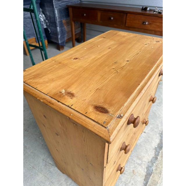 Antique English Pine Chest Chairish