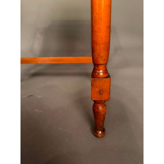 American Victorian Poplar Wash Stand With Drawer & Towel Bars, Circa 1880 For Sale - Image 10 of 15