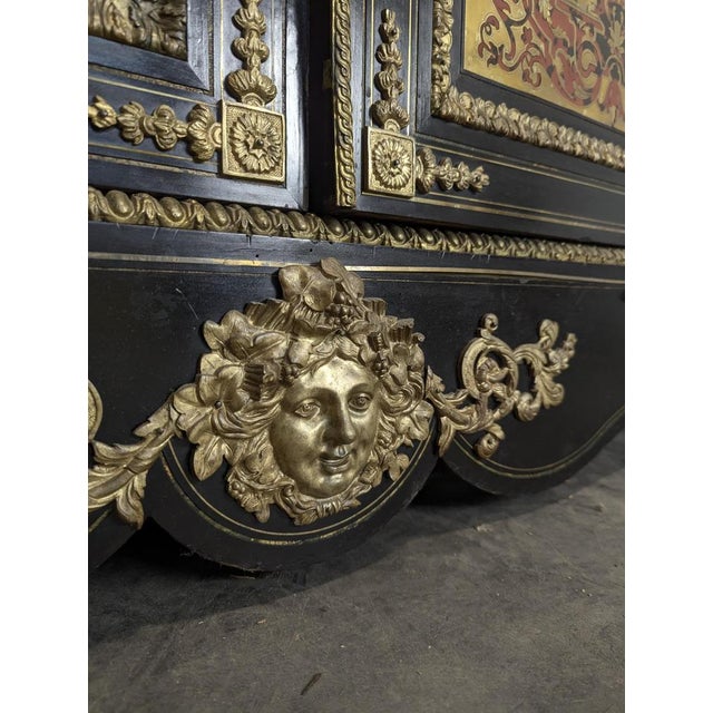 Napoleon III Boulle Marquetry Buffet For Sale - Image 12 of 18
