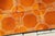 Art Deco 1910s Portuguese Art Deco Glazed Tiles Set of 30 Large Amber Brown Geometric Antique For Sale - Image 3 of 18