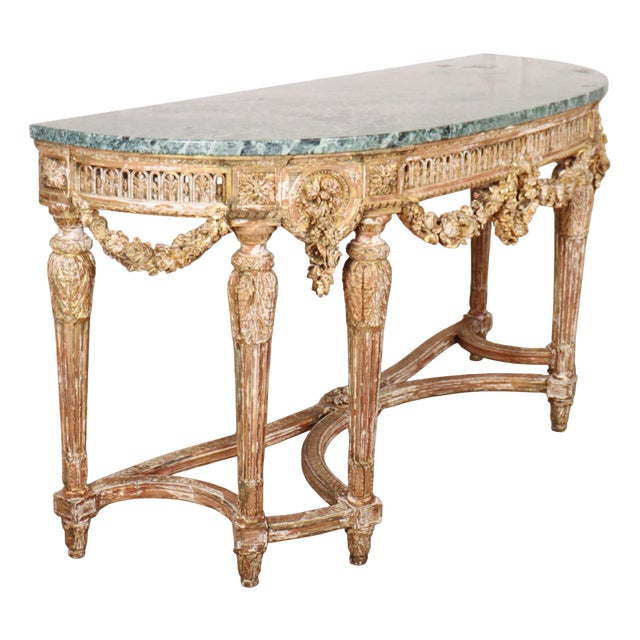 French Console Table, 19th Century For Sale