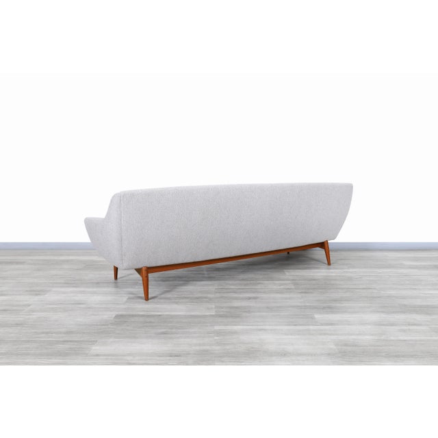 1960s Norwegian Teak Sofa by Gerhard Berg for Lk Hjelle, 1960s For Sale - Image 5 of 10