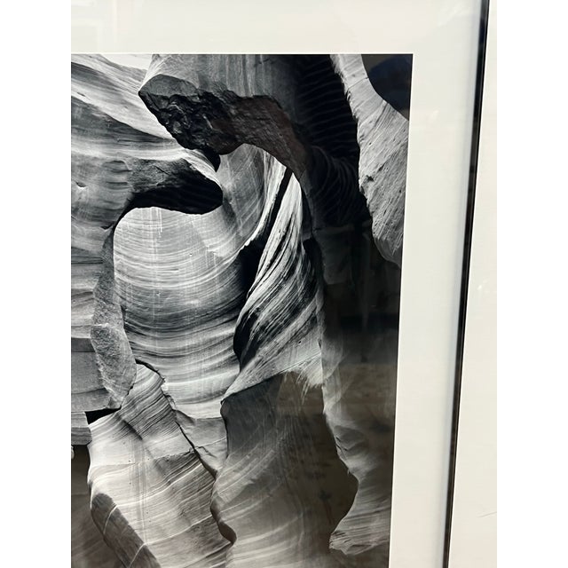 Photography Robert Morris Cathedral & Antelope Canyon in Park, Utah B/W Limited Photography, Certificate For Sale - Image 7 of 12