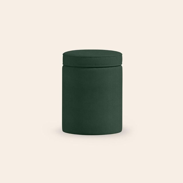 Olive Aurora Ottoman by Ceraudo For Sale - Image 6 of 6