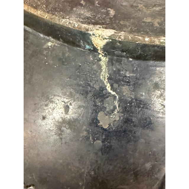 Bronze Early 20th Century Asian Bronze Temple Vessel For Sale - Image 8 of 18