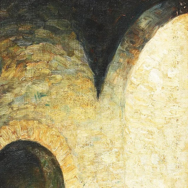 Emil Krause, Untitled, 1920s, Oil on Canvas For Sale - Image 6 of 9