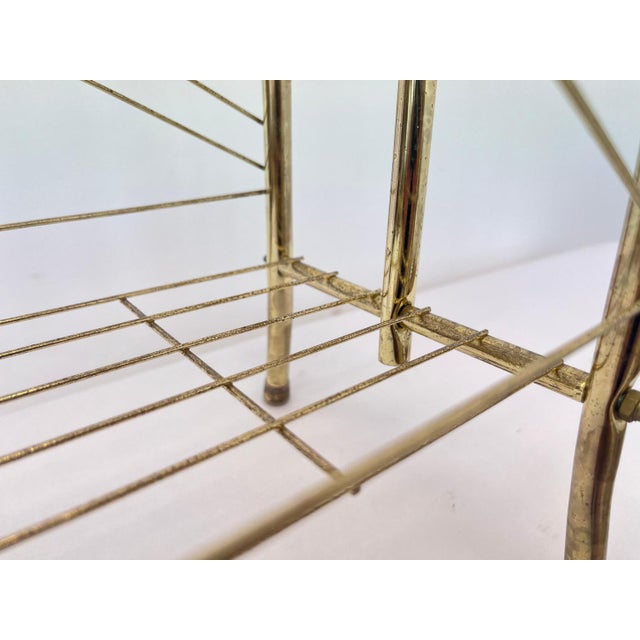 Gold-Coloured Metal Magazines, 1960s For Sale - Image 6 of 8