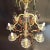 Chandelier 8 Lights with Glass Fruits For Sale - Image 3 of 8