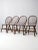 Brown Vintage Dining Chairs Set of 4 For Sale - Image 8 of 11