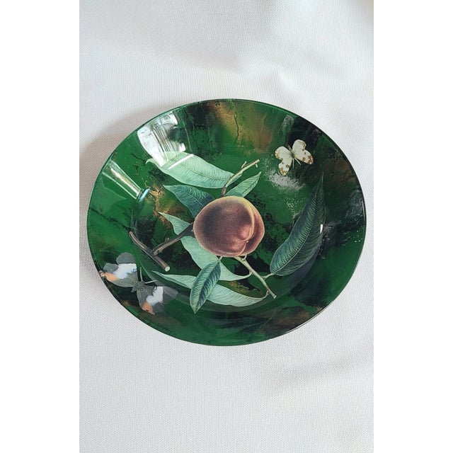 Decoupage Bowl by Deux Visages for Devonshire For Sale In New York - Image 6 of 7