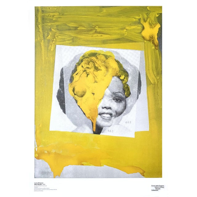 Lorna Simpson Untitled Official Exhibition Poster Publisher: Pinault Collection Dimensions: 19,6 x 27,5 in / 50 x 70 cm...