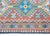 Burnt Orange Early 20th Century Persian Heriz Runner For Sale - Image 8 of 14