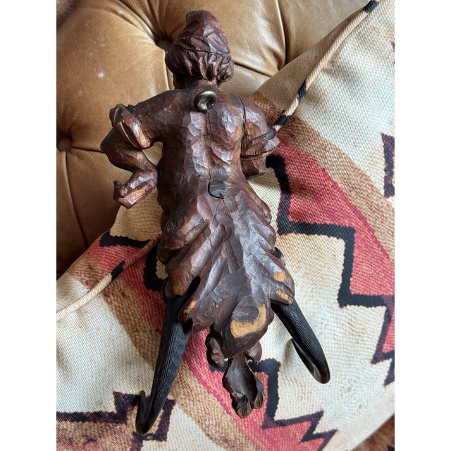 Antique 19th Century Black Forest Equestrian Whip Holder For Sale - Image 9 of 12