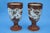 19th Century Meiji Bajazhai Porcelain Glasses by Miyaso Itto for Kutani Manufacture, Japan, Set of 2 For Sale - Image 4 of 18