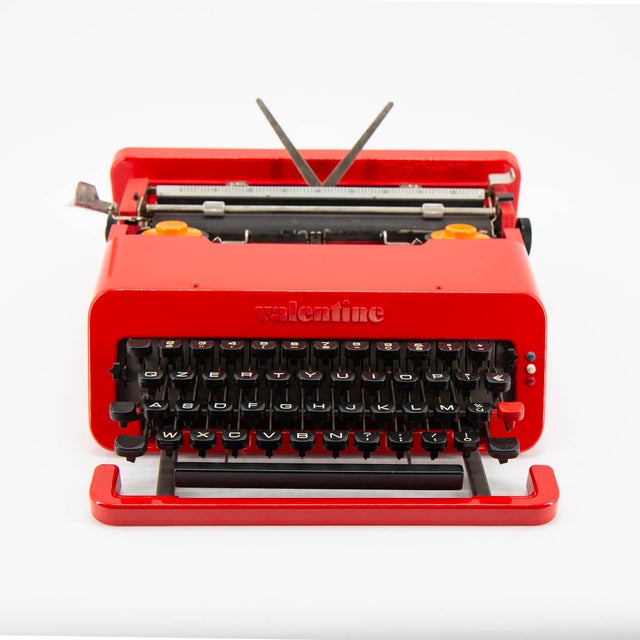 Mid-Century Modern Valentine Typewriter by Ettore Sottsass for Olivetti, 1960s For Sale - Image 3 of 13