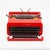 Mid-Century Modern Valentine Typewriter by Ettore Sottsass for Olivetti, 1960s For Sale - Image 3 of 13