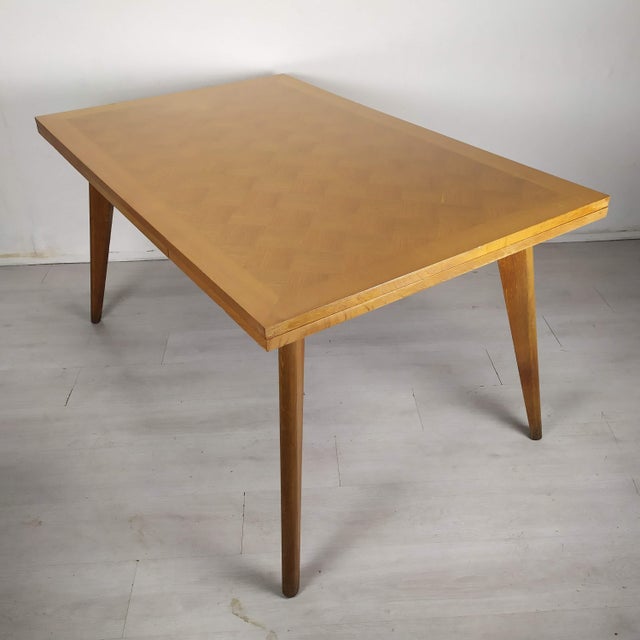 Extendable Dining Table, 1950s For Sale - Image 4 of 18