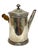 Silver Early 20th Century Christofle Silverplate Chocolate Pot French Coffee Teapot Metal Blanc For Sale - Image 8 of 16