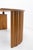 Curved Desk in Elm from Seltz, France, 1980s For Sale - Image 14 of 16