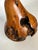 Olive Olive Wood Table Lamp, France, 1960s For Sale - Image 8 of 11