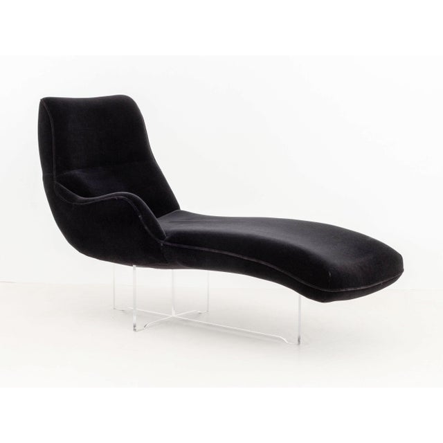 Vladimir Kagan Erica Chaise Longue, Model P6910-L For Sale In New York - Image 6 of 10