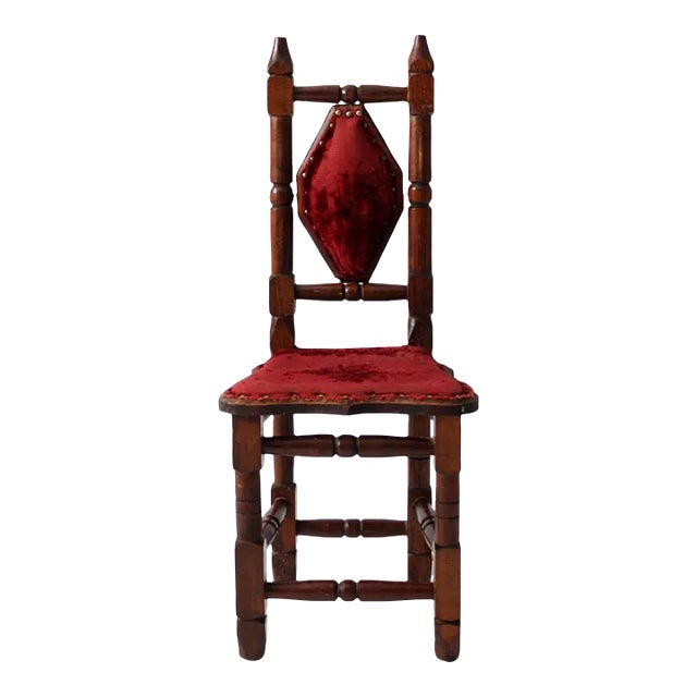 Mid Century Mexican Hacienda Children's Chair For Sale