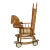 Vintage Children’s Rocking Chair With Horse Head and Wheels For Sale