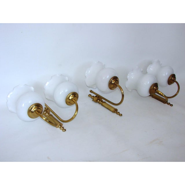 Mid-Century Wall Lamps, 1960s, Set of 3 For Sale - Image 4 of 8