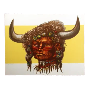 Dean Meeker "Red Cloud" Hand Signed & Numbered Lithograph Art Print