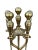 Mid 20th Century Brass Fireplace Tool Set- 4 Pieces For Sale - Image 9 of 9
